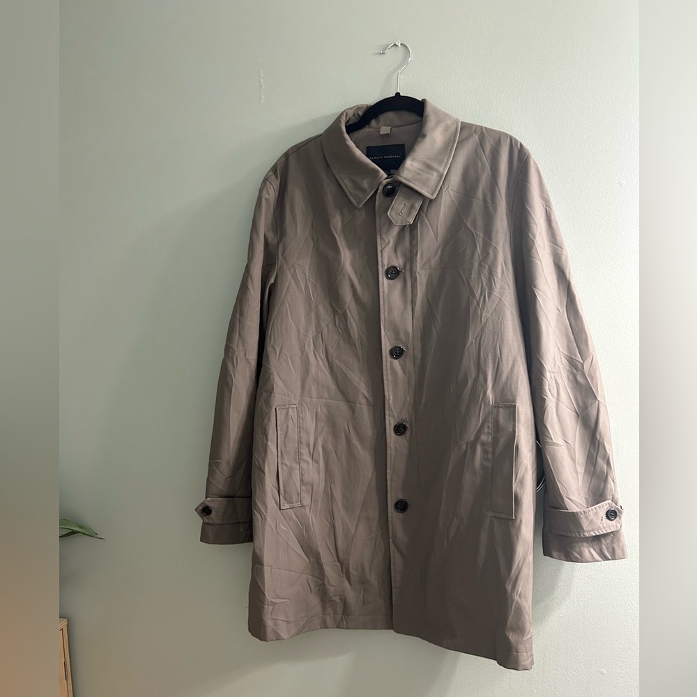 Banana republic water resistant trench coat